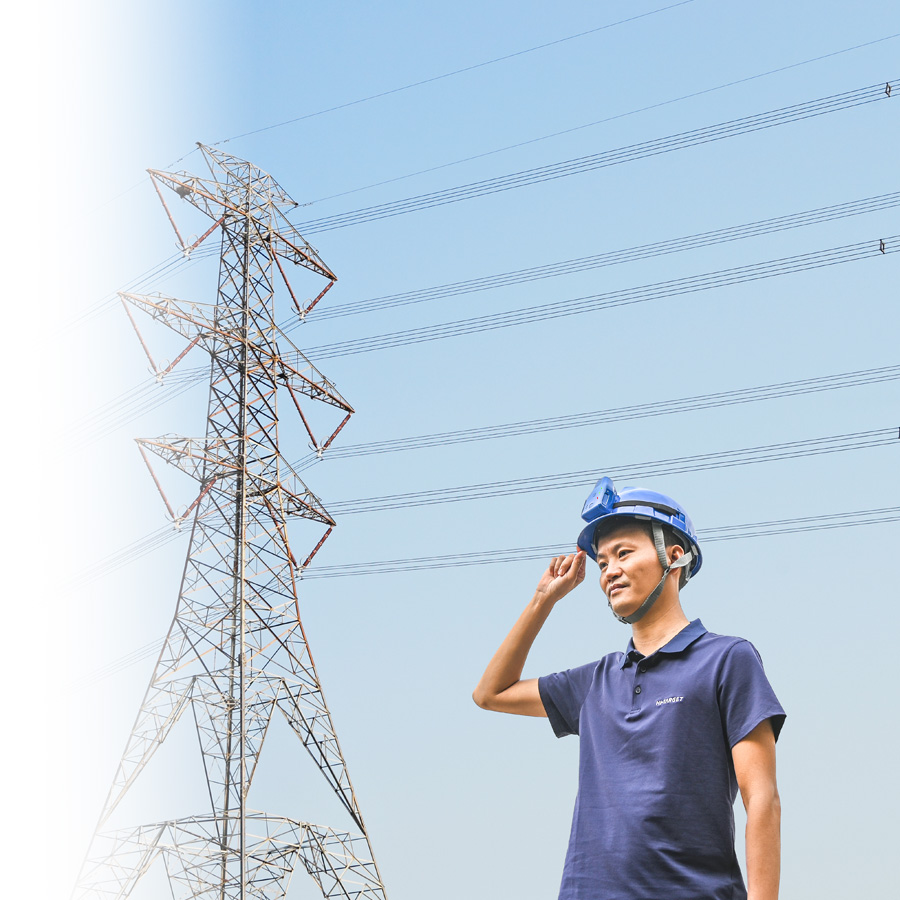 中海达电力人员定位安全帽