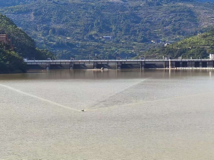 福州水电站库区水下地形测量